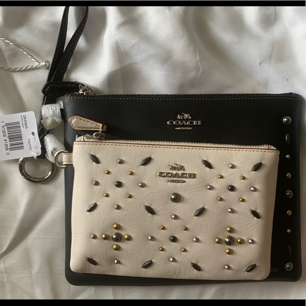 Coach pouch set